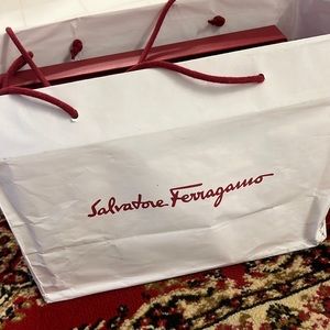 Salvatore Ferragamo Stephen 2 Newsprint Lamb